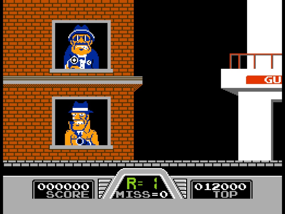 Gameplay of Hogan's Alley for NES